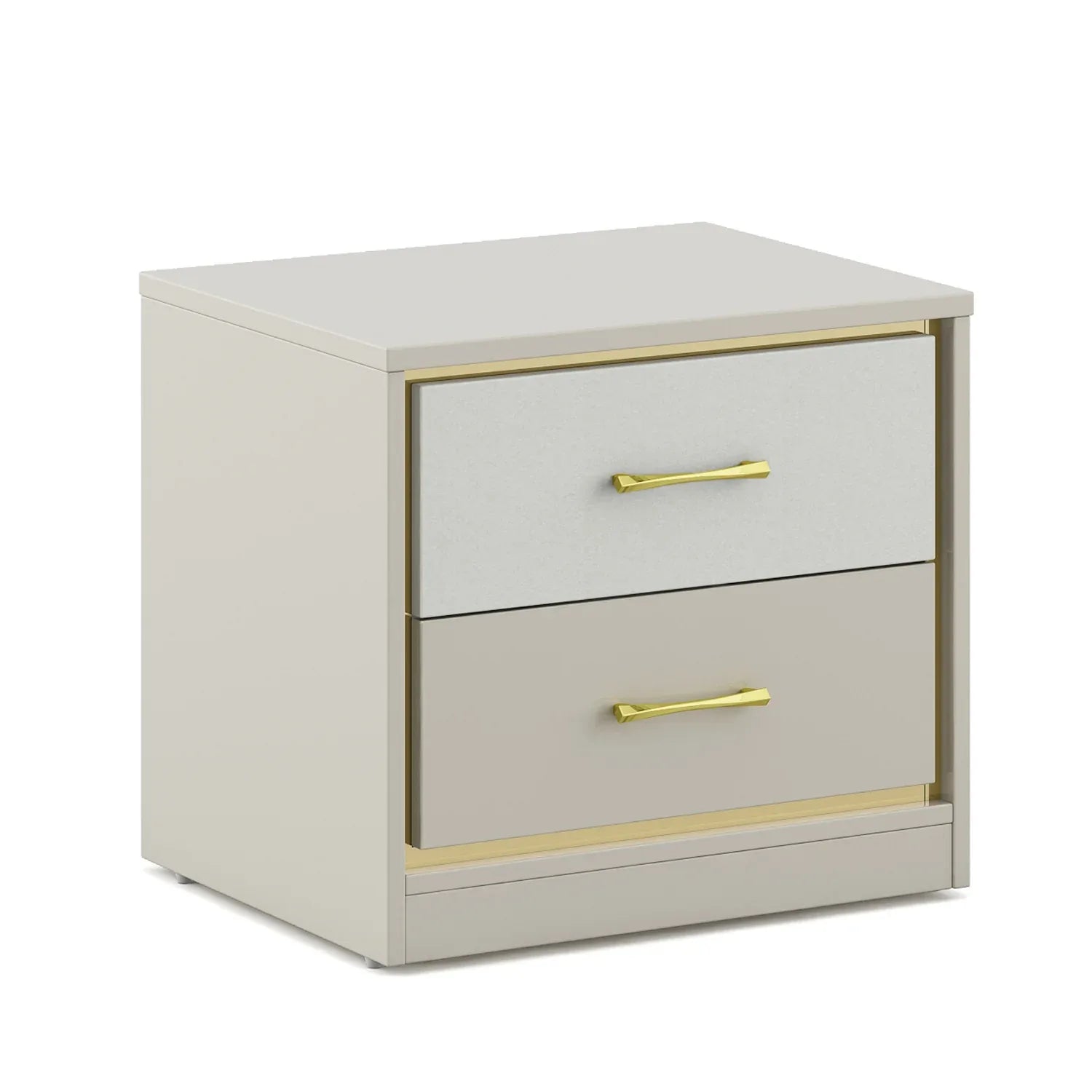 Stellar Night Stand in High Gloss White Colour - HomeTown