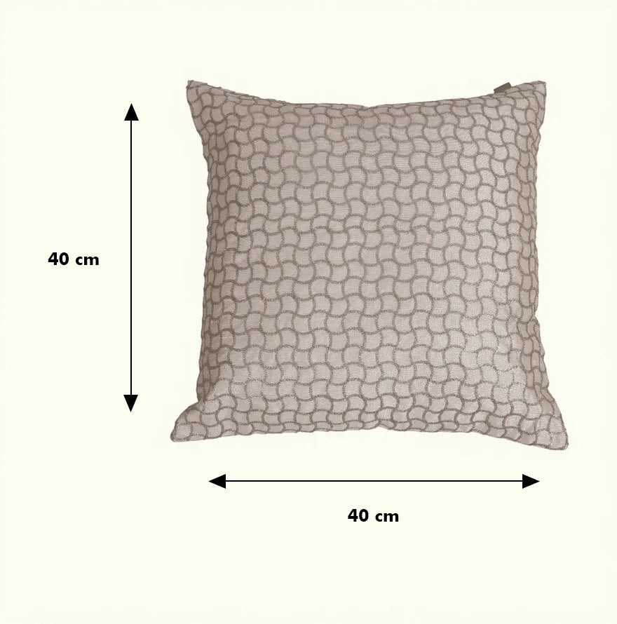 Festive Sequined Cushion Cover Gold, 40X40cm By LIVING ESSENCE - HomeTown