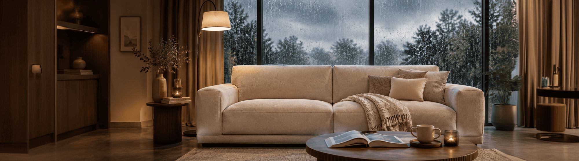 Rain Outside, Comfort Inside