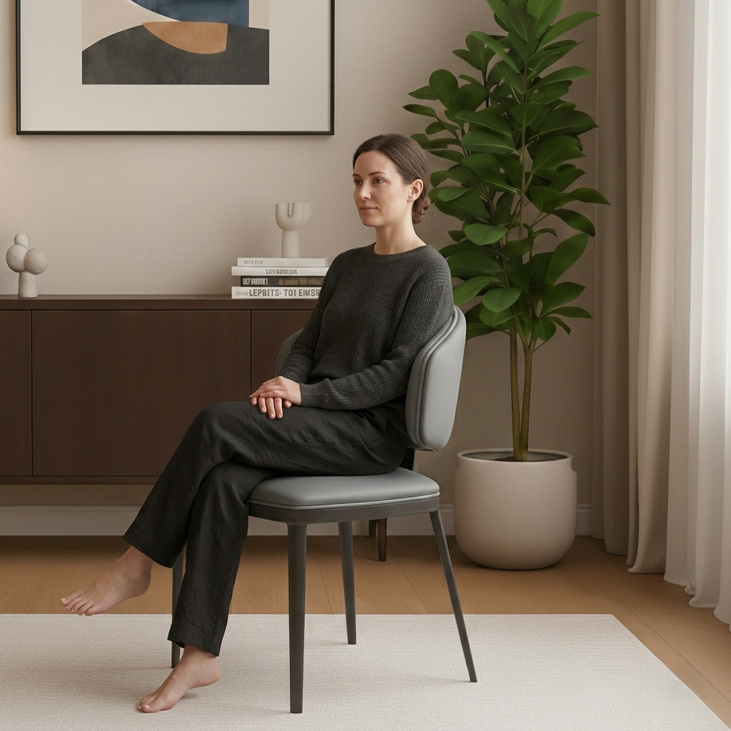 GLAMORA DINNING CHAIR SET OF 2 DARK GREY