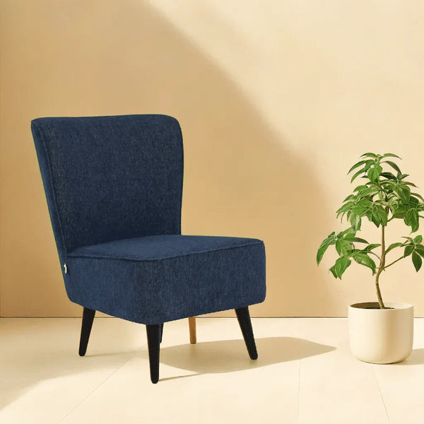 Accento Chair in Blue & Grey Colour dimensions